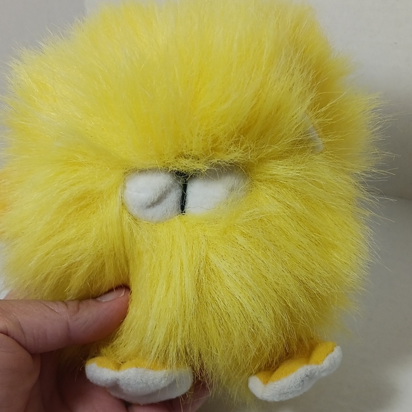Vintage Dakin Nature Babies Plush 6” Minkys  Yellow Fluff Stuffed Animal Toy - Picture 6 of 6